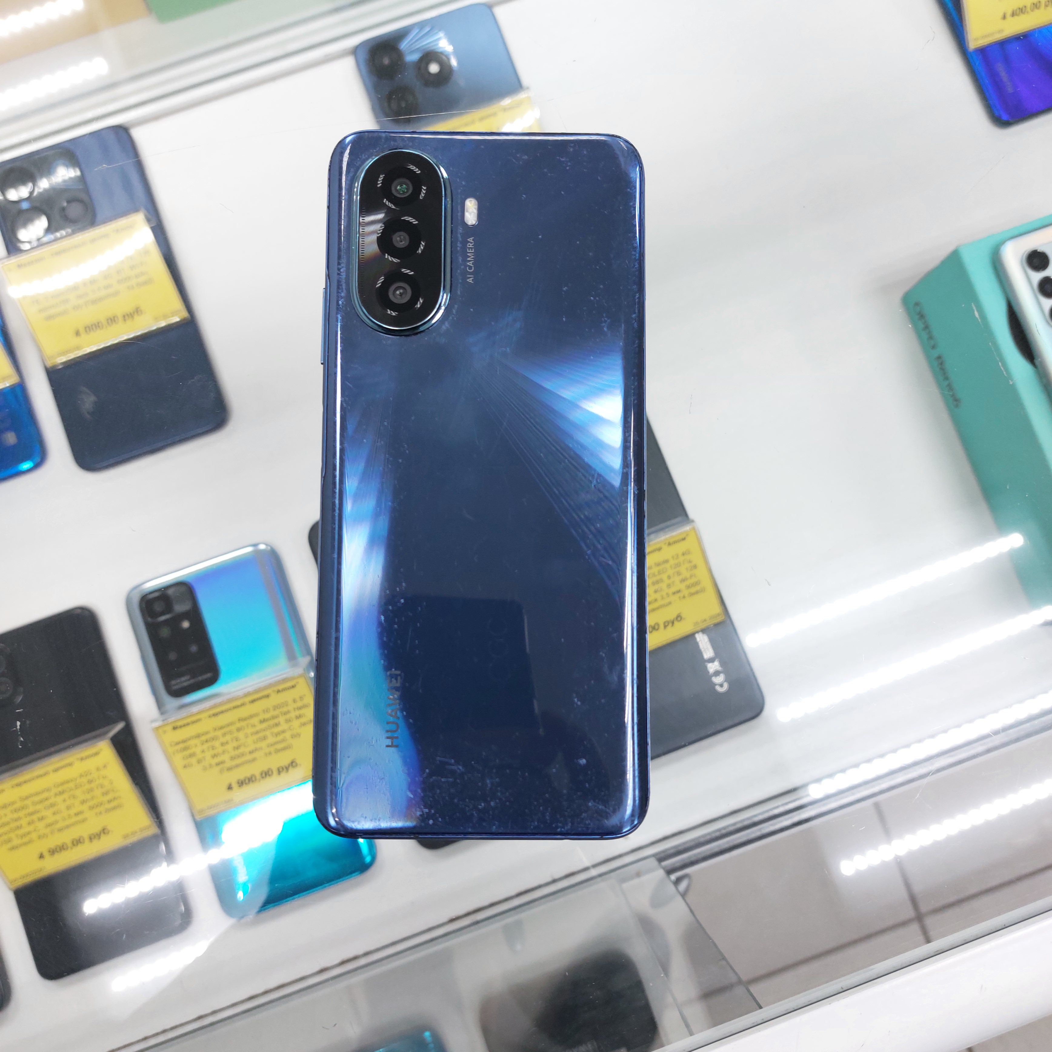 картинка Смартфон Huawei nova Y70, 4/64 ГБ, синий, б/у