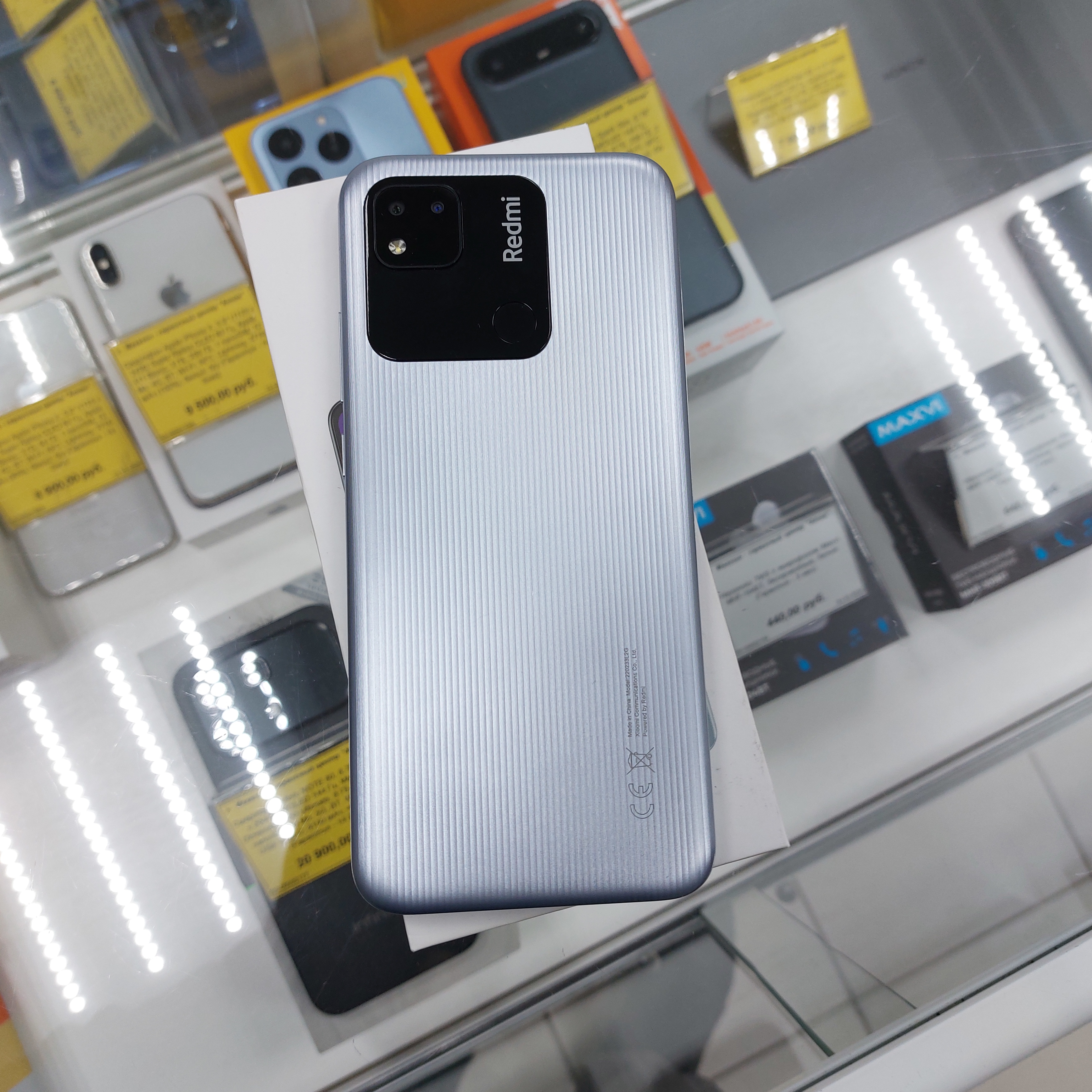 картинка Смартфон Xiaomi Redmi 10A, 2/32 ГБ, серебристый, б/у